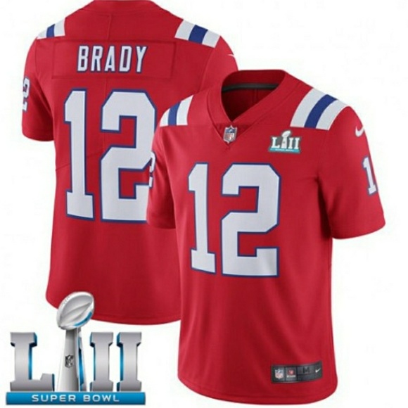 tom brady super bowl 52 jersey